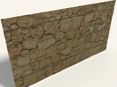 Scanned Wall Collection Pack 3D model