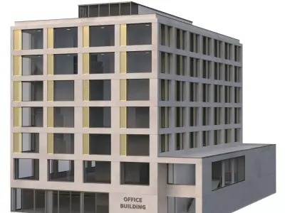 Office Building 01 3D model