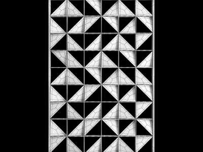 Facade elevation Cnc Design 3D model