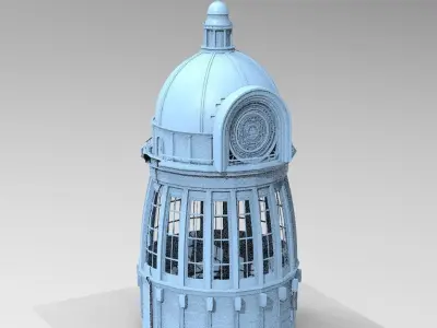 DR Strange Tower observatory 3 3D model