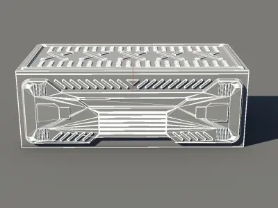 Sci-fi asset - Container 3D model