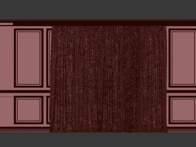 Curtain Set 229 3D model