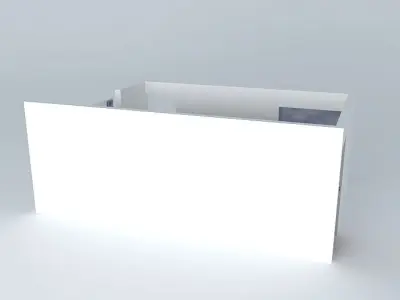 paulaorkut empty room with door Free 3D model