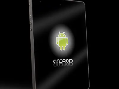 Qumo 2Go tablet Low-poly 3D model