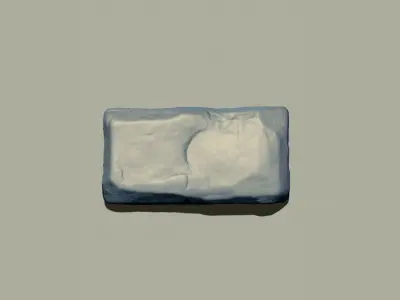 Stone Brick VDM Brushes Vol 2 Low-poly 3D model