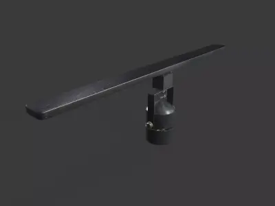 Light Low-poly 3D model
