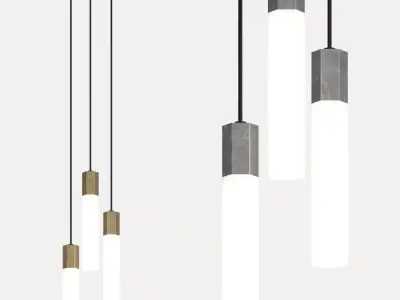 Lulu and Georgia Tala Basalt Pendant Lamps 3D model