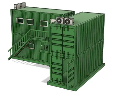 Field Office 3D print model