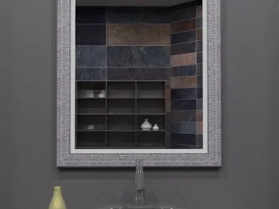 Illuminated Mirror 21 3D model