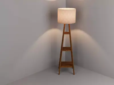 Corner Lamp Free 3D model