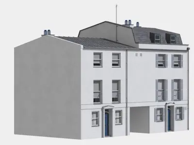 Building at old church st  41  London 3D model