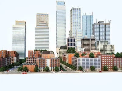 City model 3D model