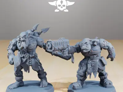 Orkaz Plague Spreadaz 3D print model