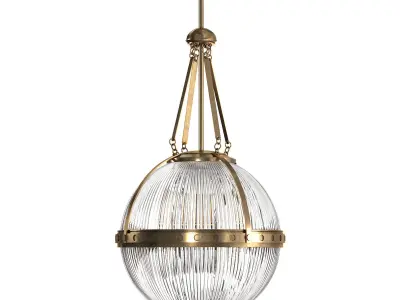 Aster Orb Shape Ceiling Pendant Light 3D model