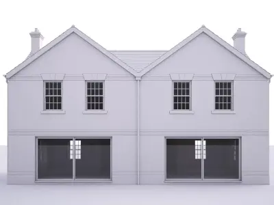 British House Trap Road Plot3-4  3D model