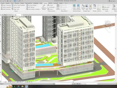 APARTMENT MODEL REVIT 2021- RENDER FILE LUMION 11- 3D model