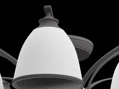 Ceiling Lamp Furniture Low-poly 3D model