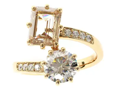 Engagement Fancy Ring 3D print model purchase
