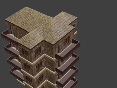 House Model 29 Low-poly 3D model