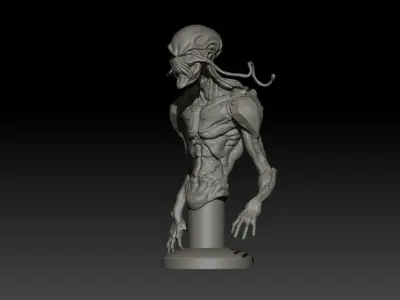 zorak alien bust 3D print model