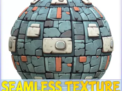 Stylized Wall Seamless Texture Texture 66