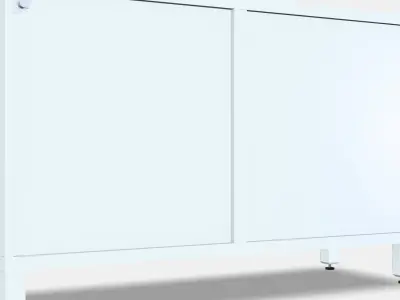 BESTA Storage combination with doors 50 Low-poly 3D model