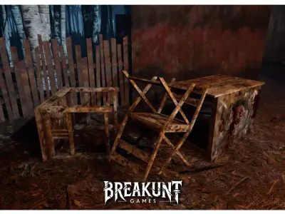 Horror Circus - Unreal Engine 5 Low-poly 3D model