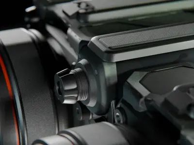 Sci-Fi Binoculars SpeXcope  Low-poly 3D model