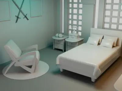 INTERIOR DESIGN 3D model 15