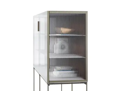 Canaletto High Chest 2 door K7 3D model