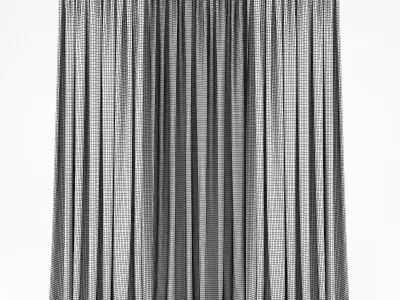 Curtains515 curtain Low-poly 3D model