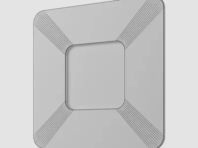 IT-725 Integrator Square Step Light LED Indoor Lighting Free 3D model