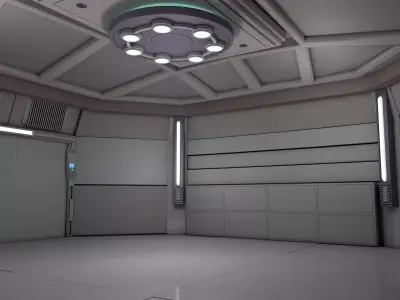 Sci Fi Room  3D model