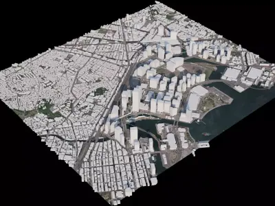 Yokohama - Japan 3D model