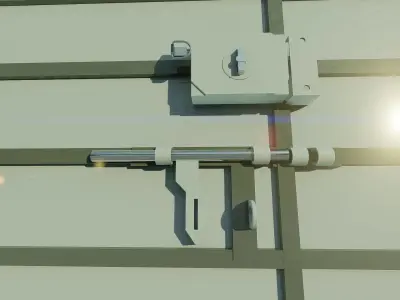 Metall Gate 3D model