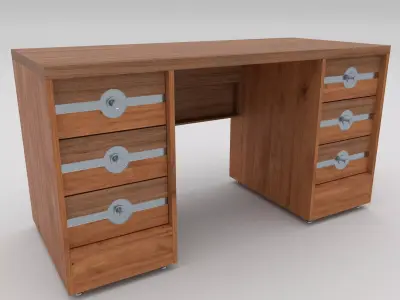 Office Table 3D model