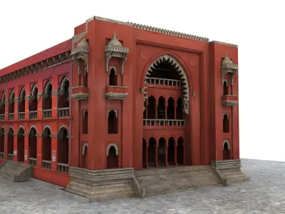 tamil nadu madras high court 3D model