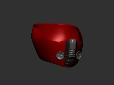 Gas mask helmet 3d model 3D model purchase