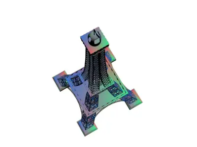 Eiffel Tower 3D model