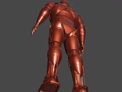 RoboCop rigged model 3D model