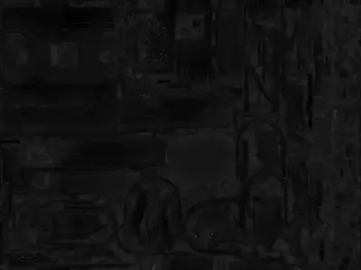 Overgrown Rustic Mailbox 3D Model Garden Prop Low-poly 3D model