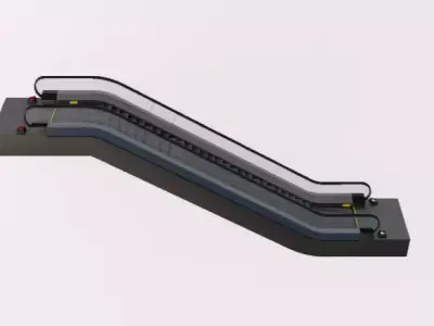 Escalator 3D model