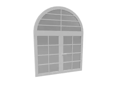 Window arc 3D model