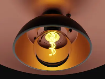 Modern light 3D model