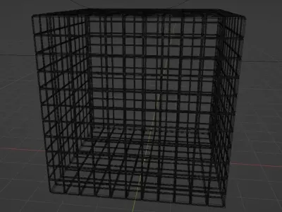 Simple Cage 3D model