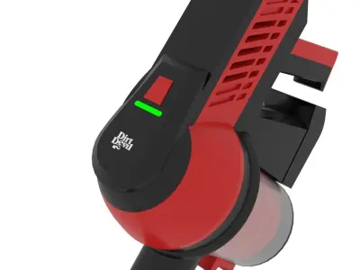 Electric Broom 3D model