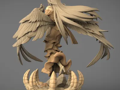 Albedo - Overlord with NSFW 3D print model