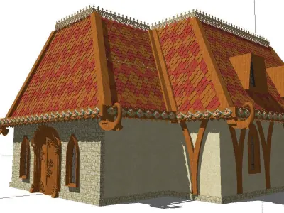 Creative Design-Holiday Cabin-0150 3D model