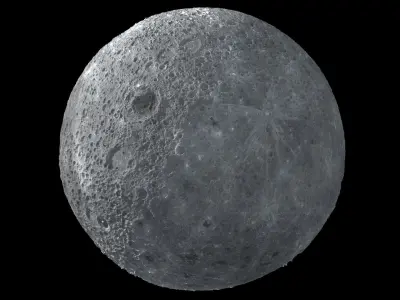 Moon 3D Model 3D model