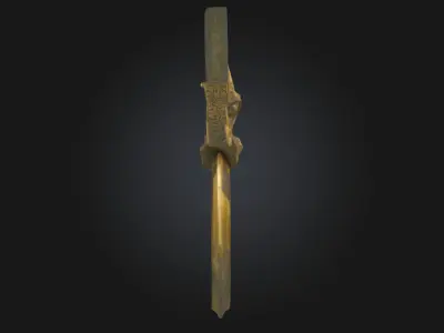 Bronze Dragon Door Knocker  Mystical Elegance with a Roar 3D print model